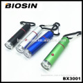 2015 Newest design 16 hours long lighting period promotional gift USB rechargeable flashlight with carabiner